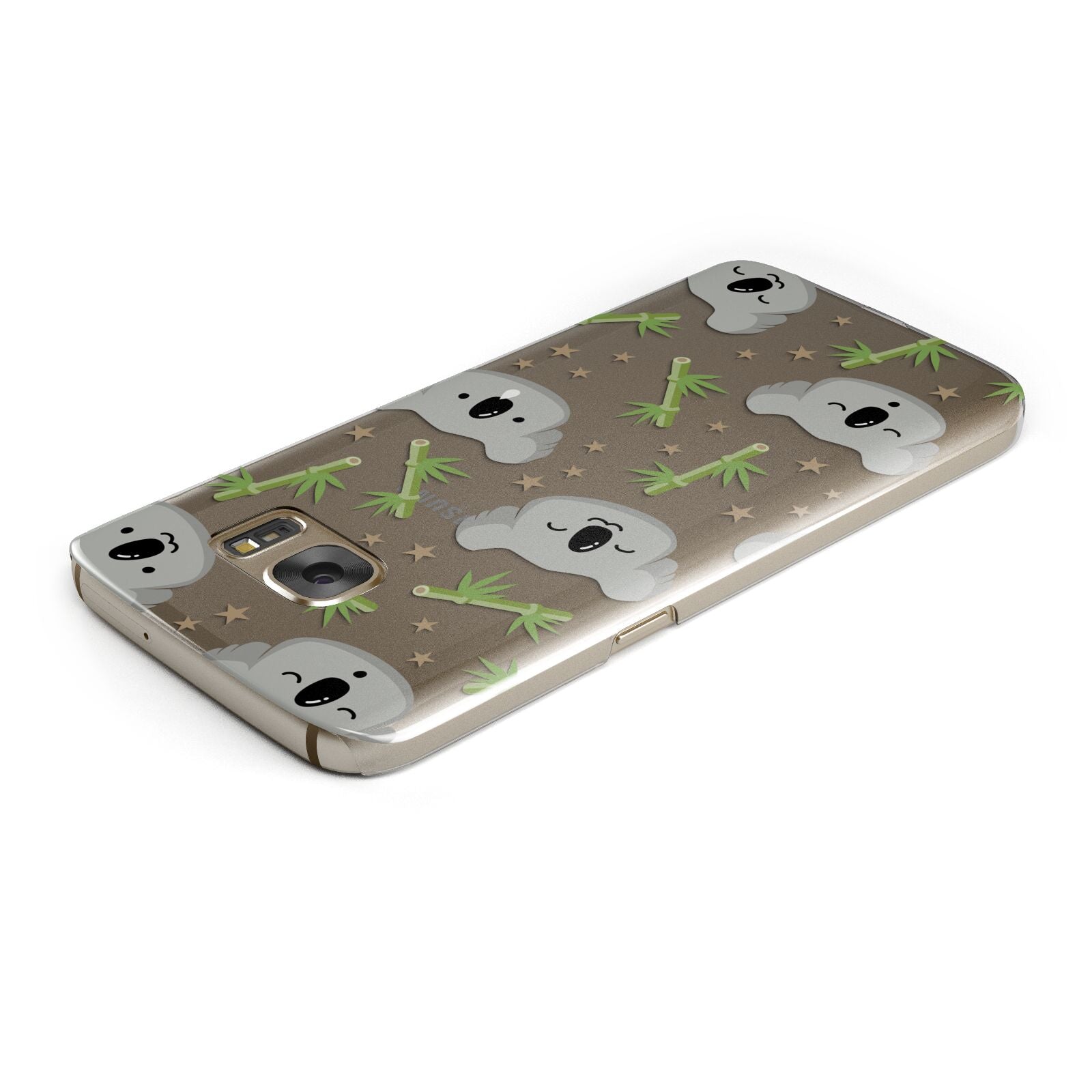 Koala Faces with Transparent Background Samsung Galaxy Case Top Cutout