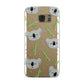 Koala Faces with Transparent Background Samsung Galaxy Case