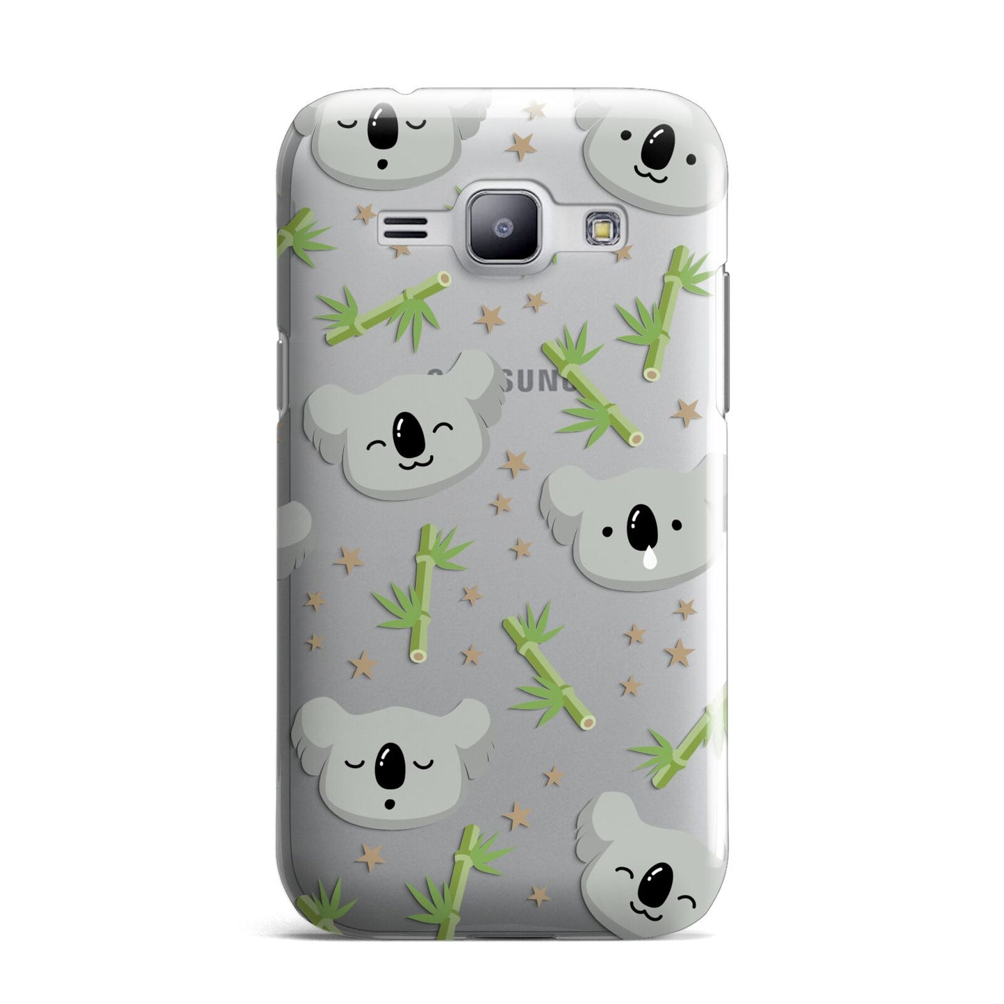 Koala Faces with Transparent Background Samsung Galaxy J1 2015 Case
