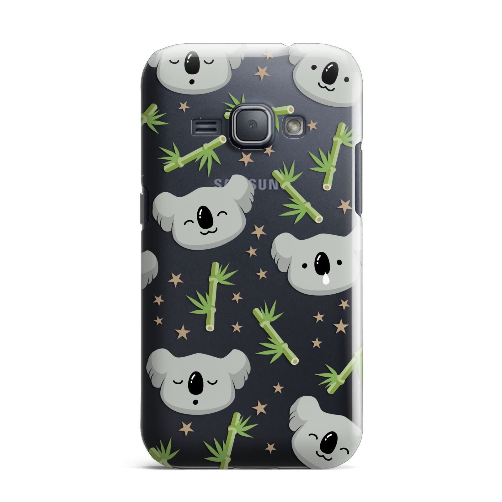 Koala Faces with Transparent Background Samsung Galaxy J1 2016 Case
