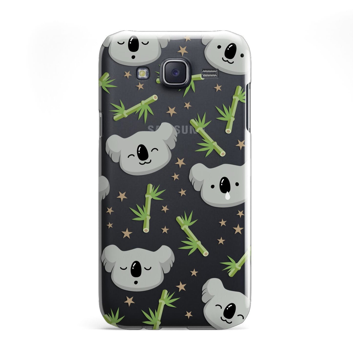 Koala Faces with Transparent Background Samsung Galaxy J5 Case
