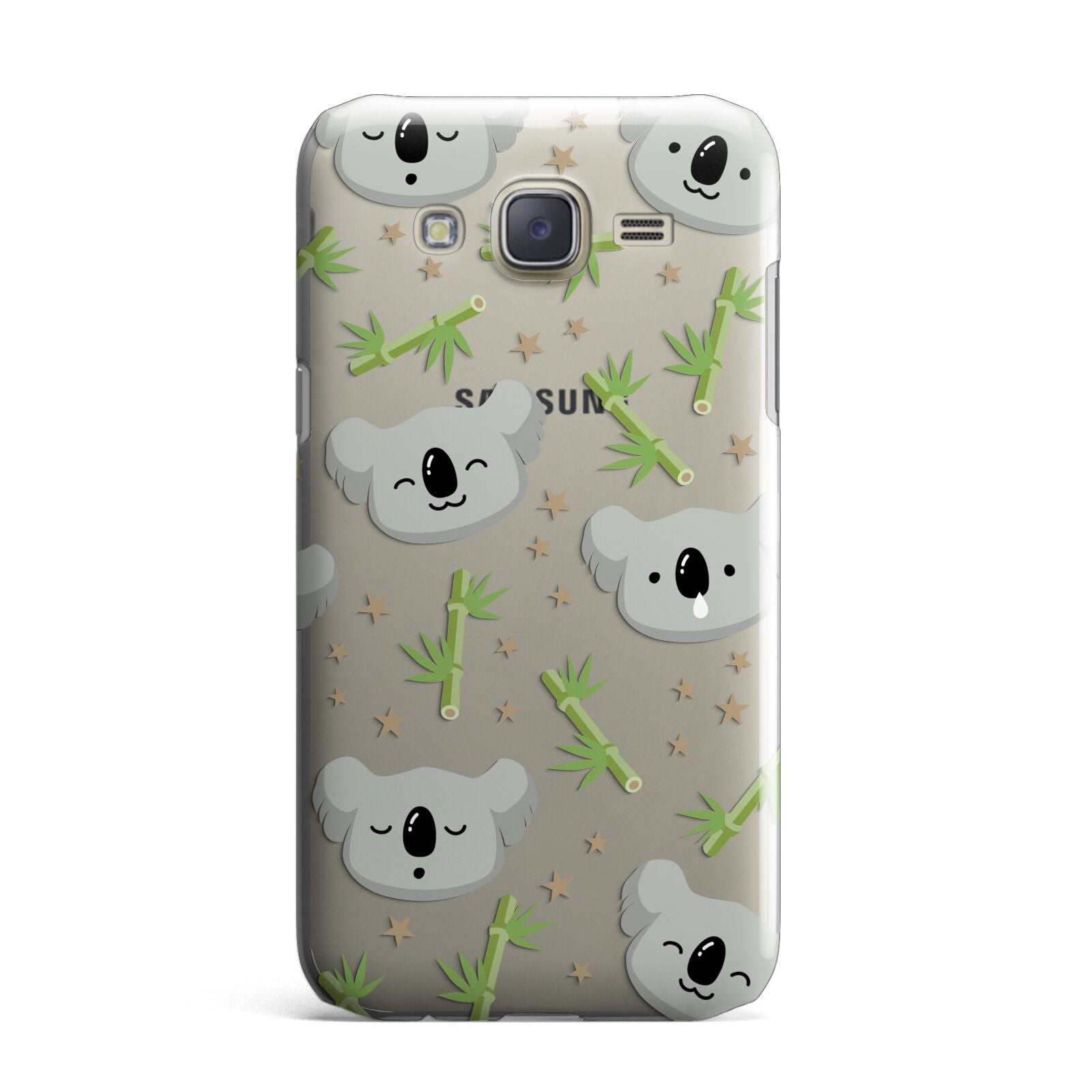 Koala Faces with Transparent Background Samsung Galaxy J7 Case