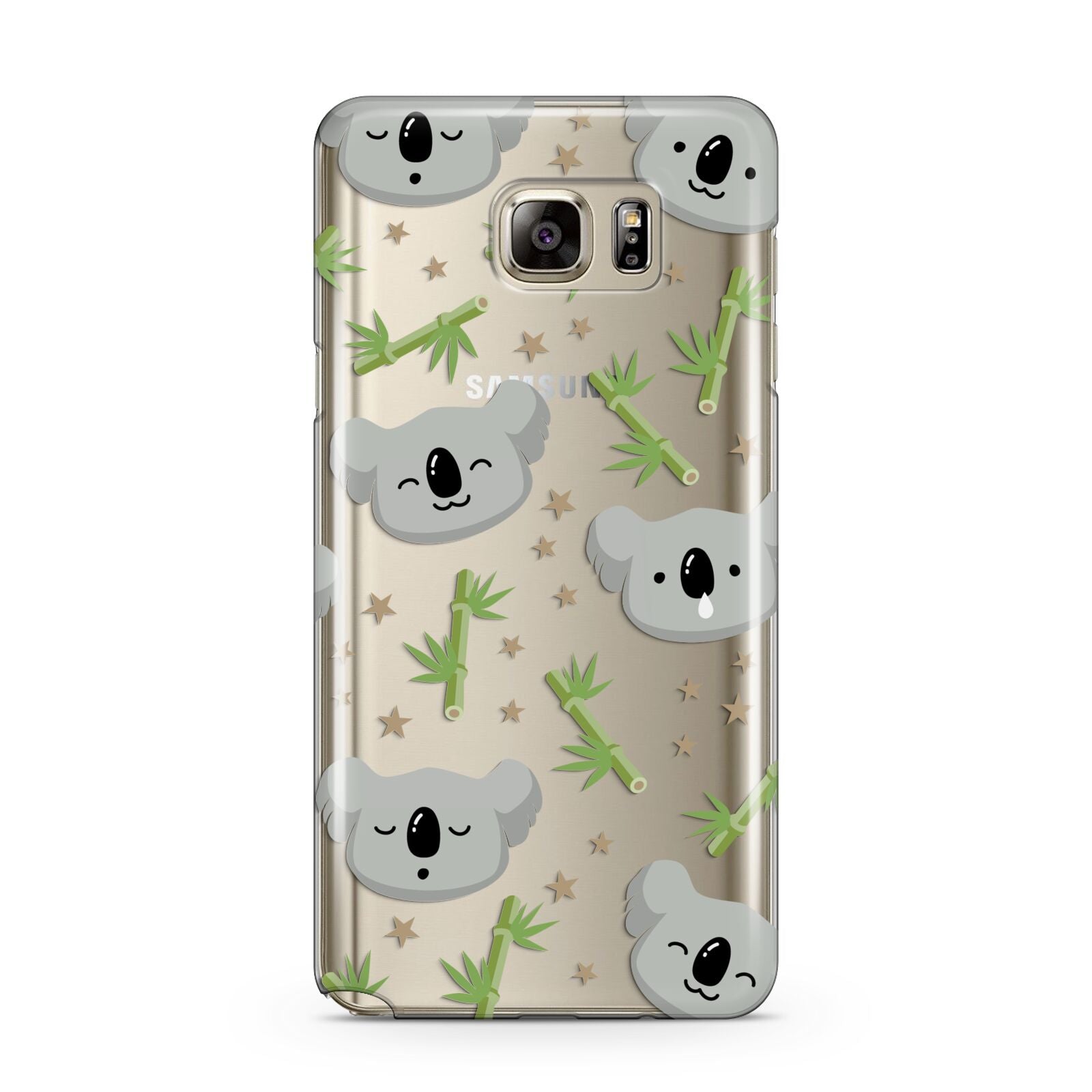 Koala Faces with Transparent Background Samsung Galaxy Note 5 Case