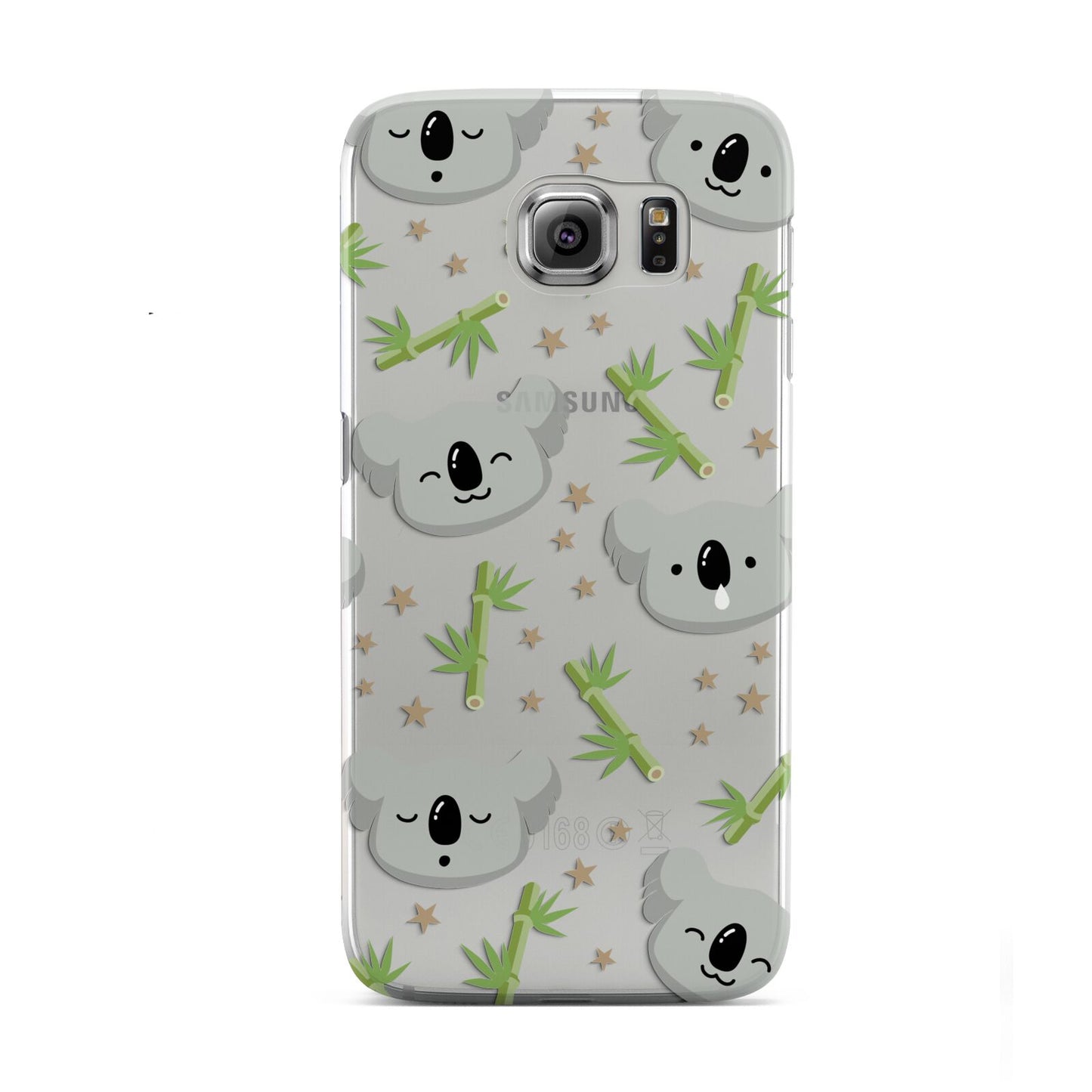 Koala Faces with Transparent Background Samsung Galaxy S6 Case