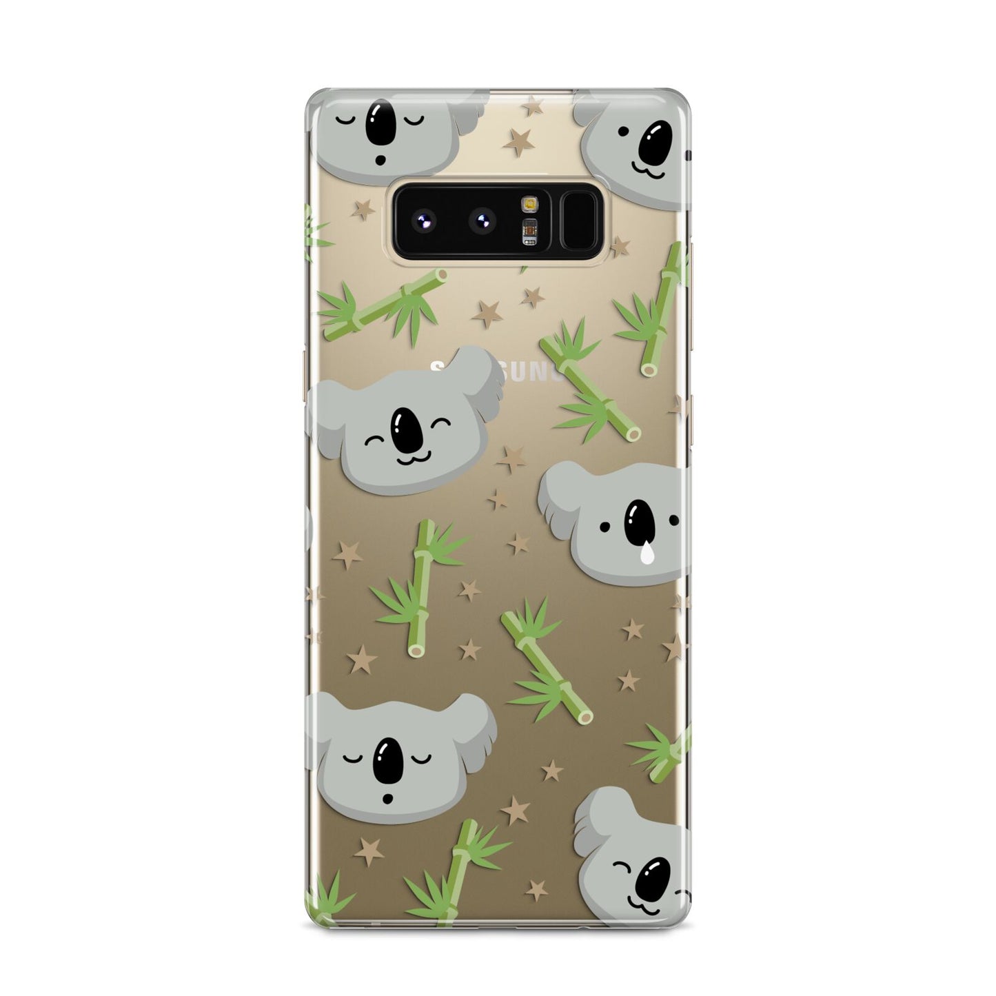 Koala Faces with Transparent Background Samsung Galaxy S8 Case