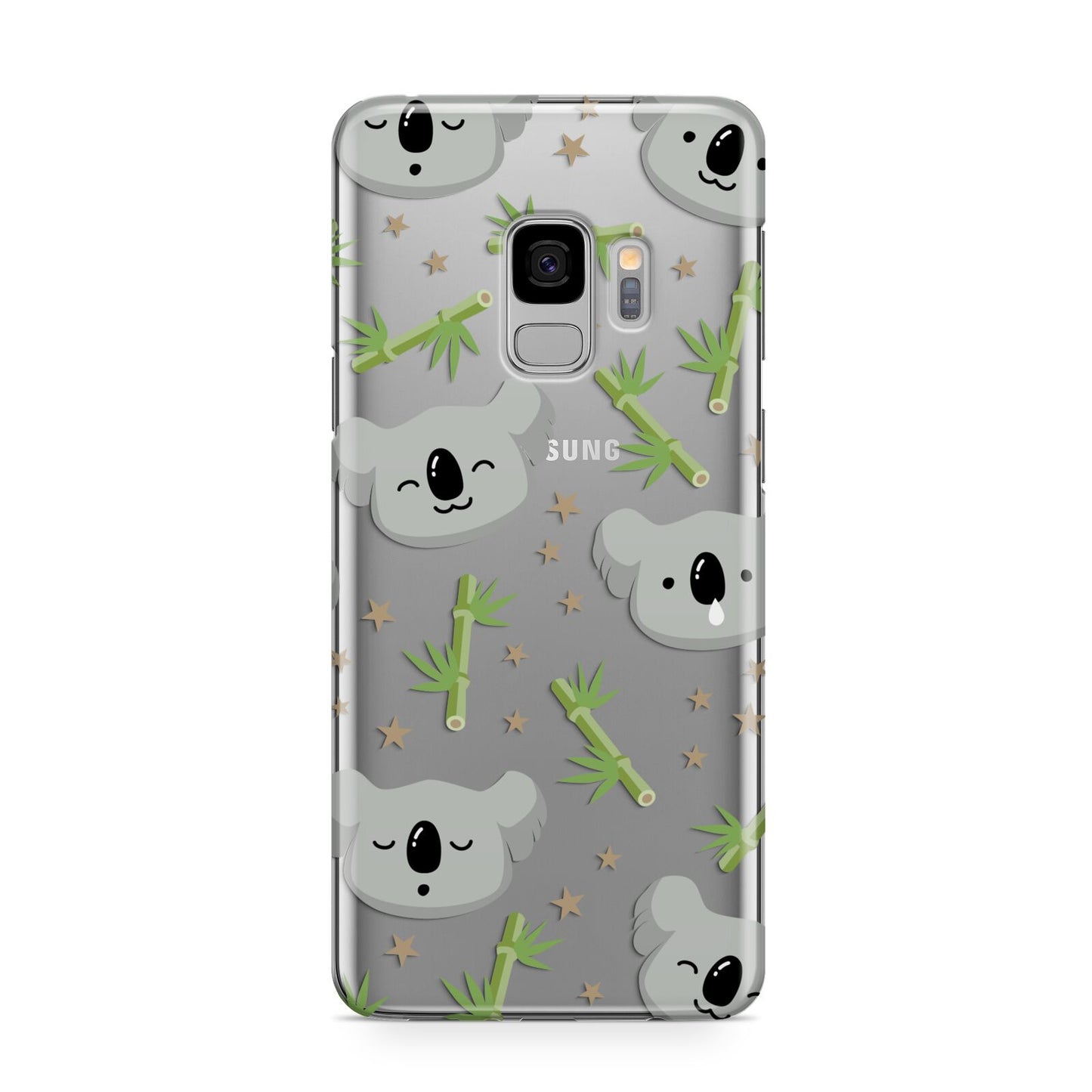 Koala Faces with Transparent Background Samsung Galaxy S9 Case