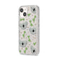 Koala Faces with Transparent Background iPhone 14 Glitter Tough Case Starlight Angled Image