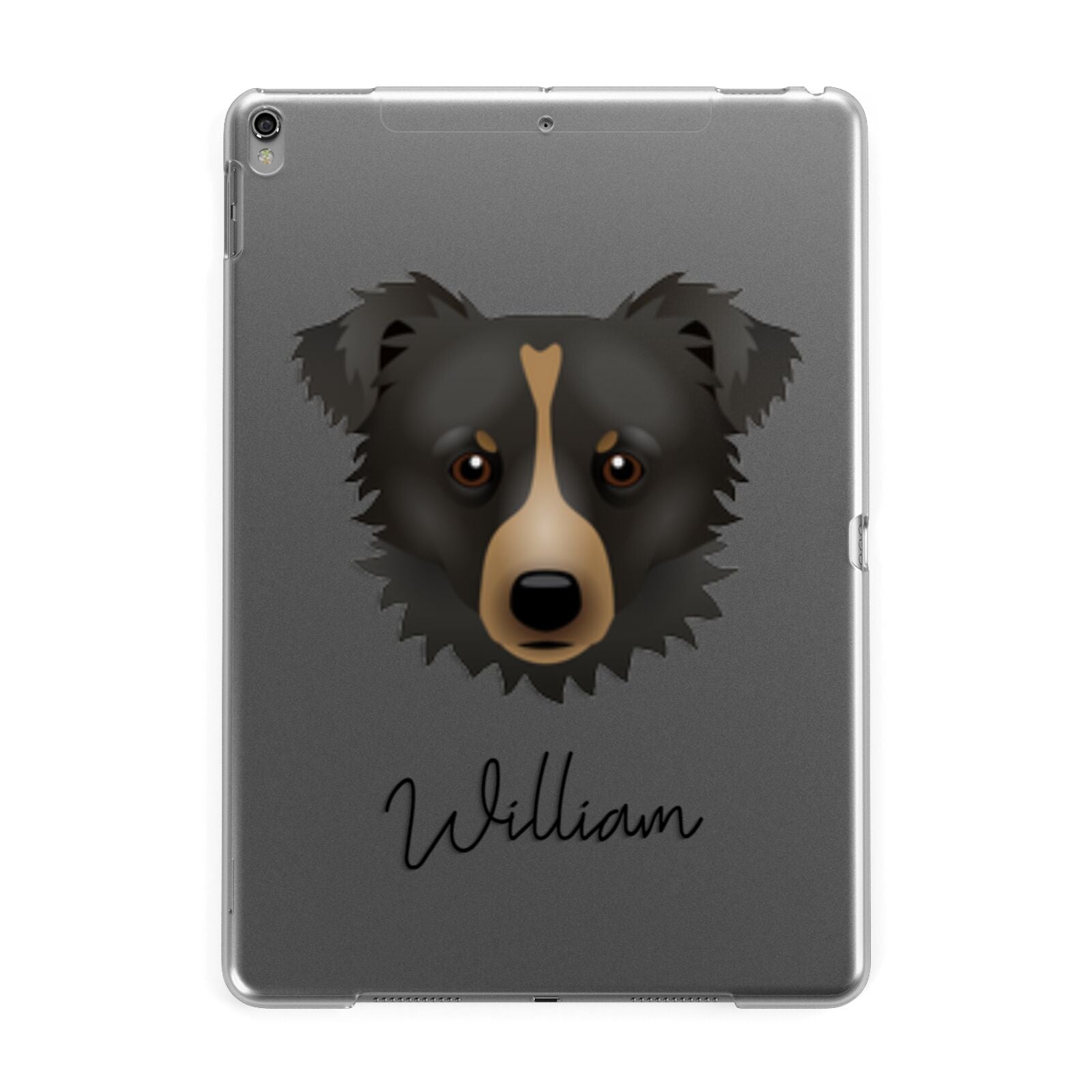 Kokoni Personalised Apple iPad Grey Case