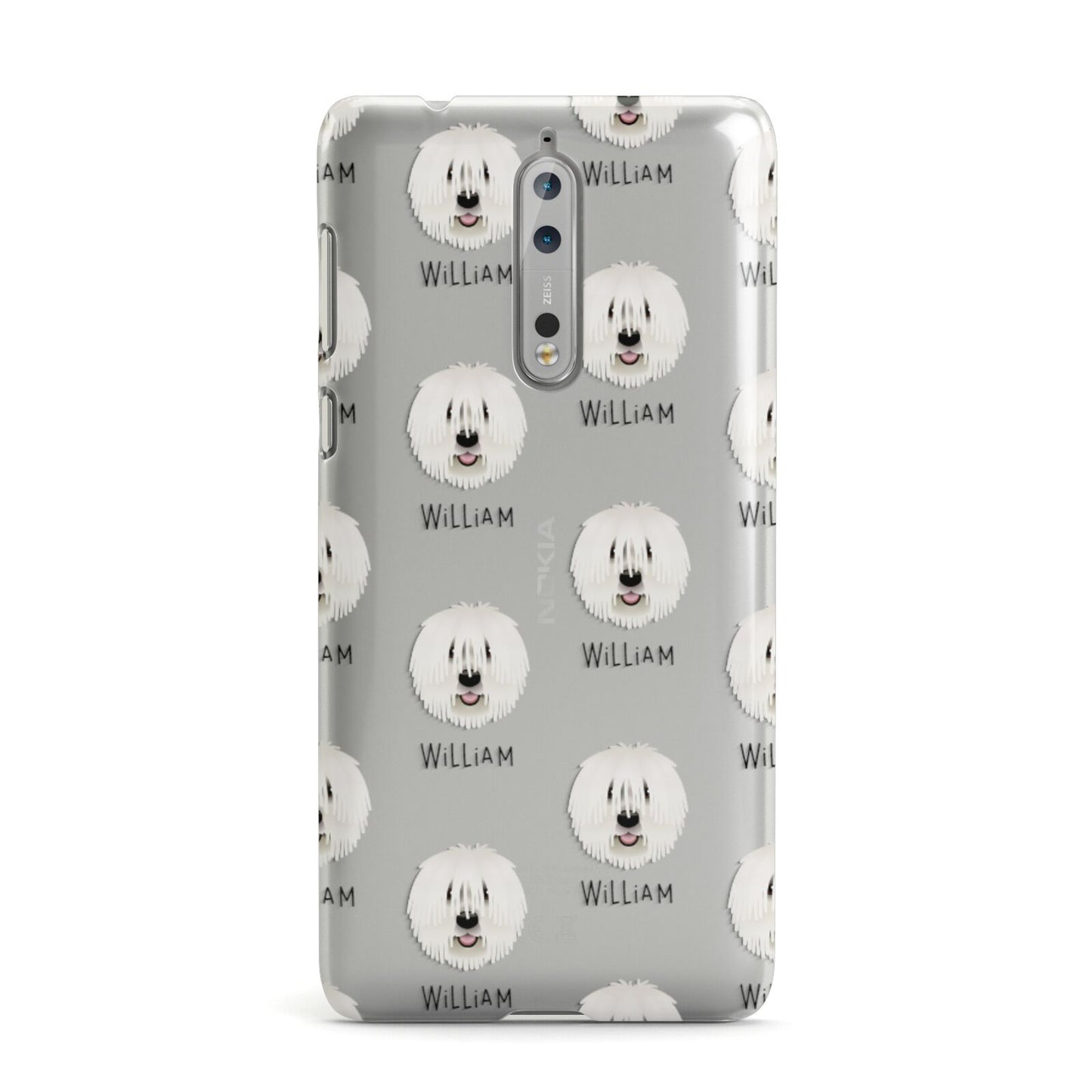 Komondor Icon with Name Nokia Case