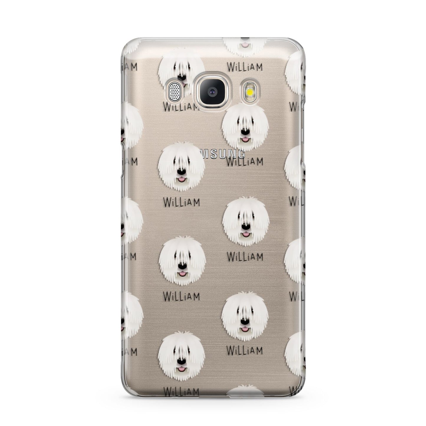 Komondor Icon with Name Samsung Galaxy J5 2016 Case