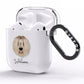 Komondor Personalised AirPods Clear Case Side Image