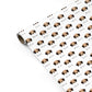 Kooikerhondje Icon with Name Personalised Gift Wrap