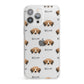 Kooikerhondje Icon with Name iPhone 13 Pro Max Clear Bumper Case