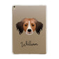 Kooikerhondje Personalised Apple iPad Gold Case