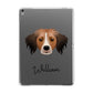 Kooikerhondje Personalised Apple iPad Grey Case