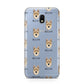 Korean Jindo Icon with Name Samsung Galaxy J3 2017 Case