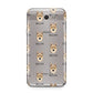 Korean Jindo Icon with Name Samsung Galaxy J7 2017 Case