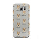 Korean Jindo Icon with Name Samsung Galaxy S6 Case