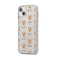 Korean Jindo Icon with Name iPhone 14 Plus Glitter Tough Case Starlight Angled Image
