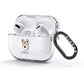 Korean Jindo Personalised AirPods Glitter Case 3rd Gen Side Image