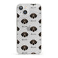Korthals Griffon Icon with Name iPhone 13 Clear Bumper Case