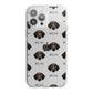 Korthals Griffon Icon with Name iPhone 13 Pro Max TPU Impact Case with White Edges