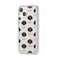 Korthals Griffon Icon with Name iPhone 14 Clear Tough Case Starlight Angled Image