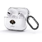 Korthals Griffon Personalised AirPods Glitter Case 3rd Gen Side Image