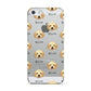 Labradoodle Icon with Name Apple iPhone 5 Case
