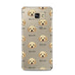 Labradoodle Icon with Name Samsung Galaxy A5 2016 Case on gold phone