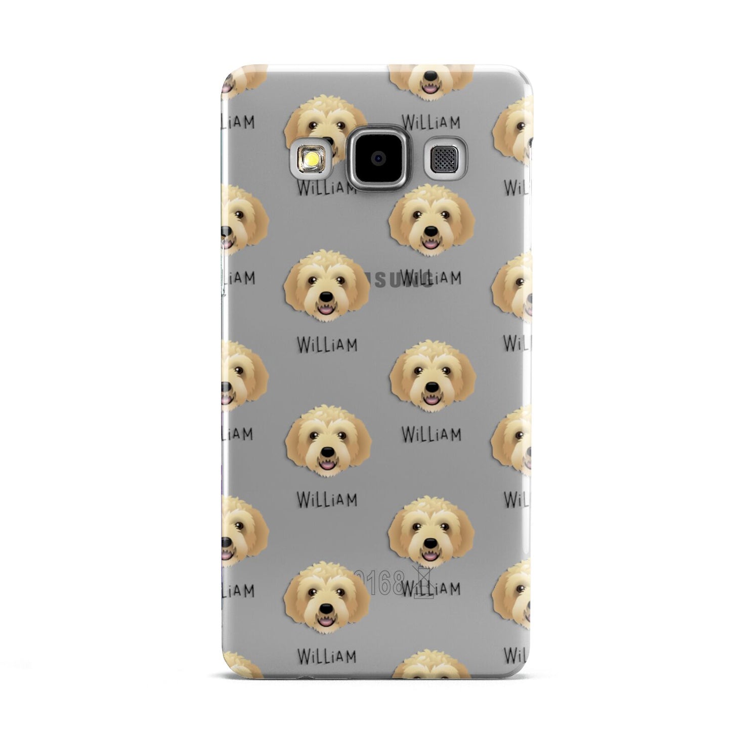 Labradoodle Icon with Name Samsung Galaxy A5 Case