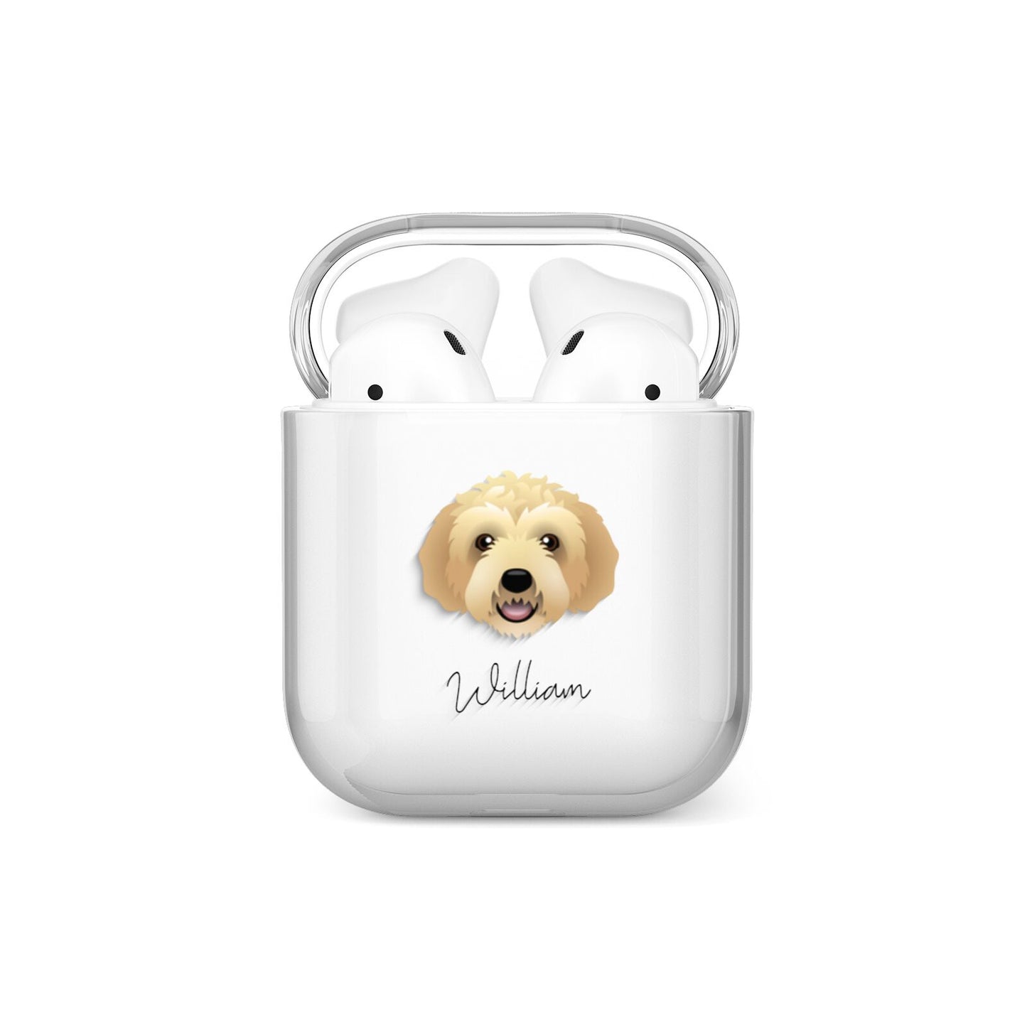 Labradoodle Personalised AirPods Case
