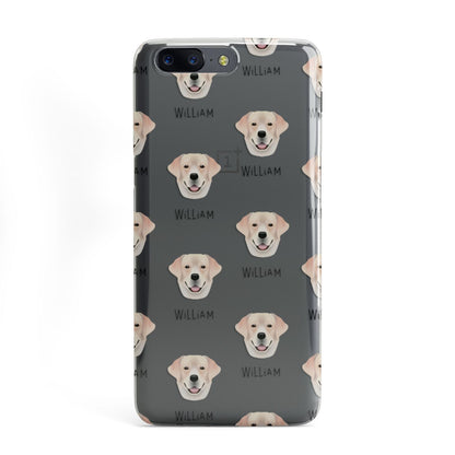 Labrador Retriever Icon with Name OnePlus Case