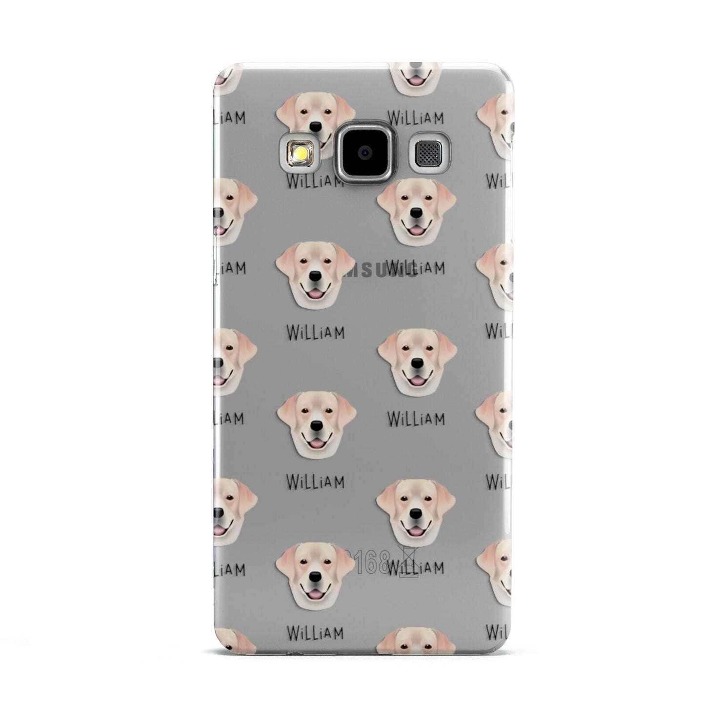 Labrador Retriever Icon with Name Samsung Galaxy A5 Case
