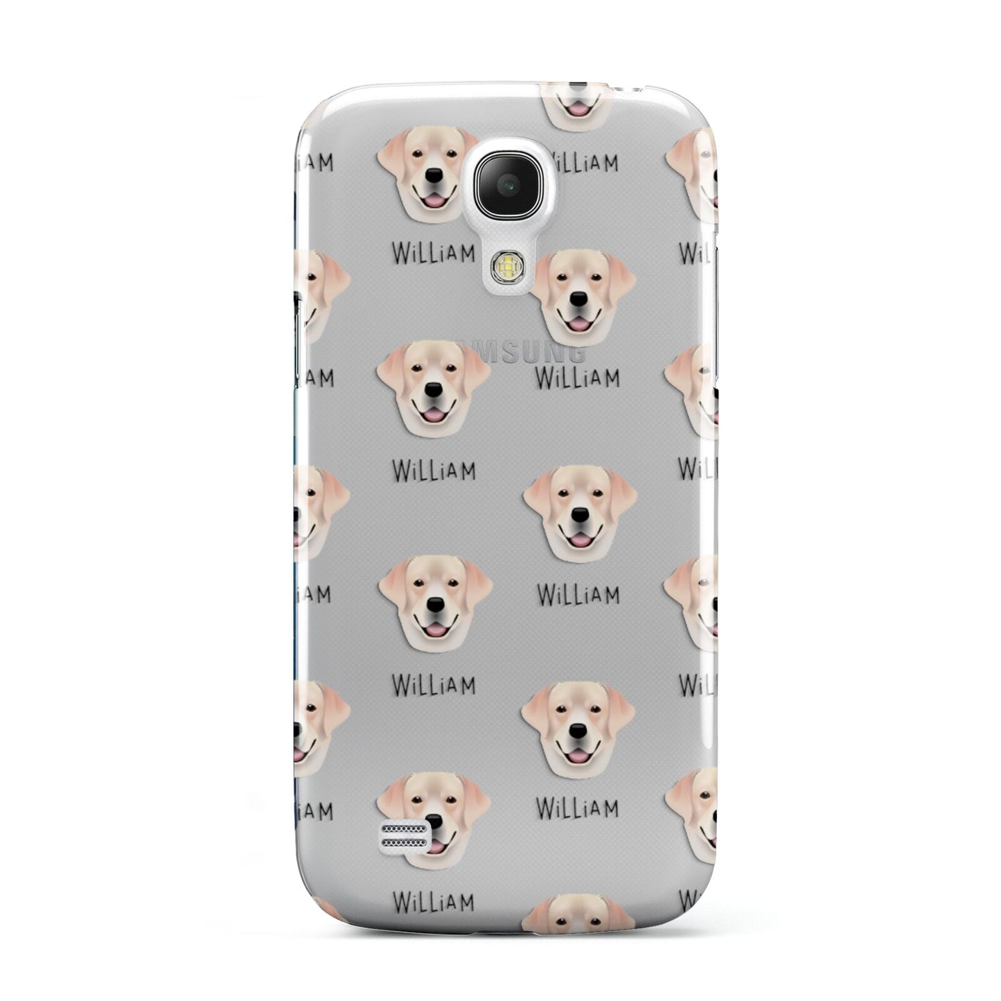 Labrador Retriever Icon with Name Samsung Galaxy S4 Mini Case