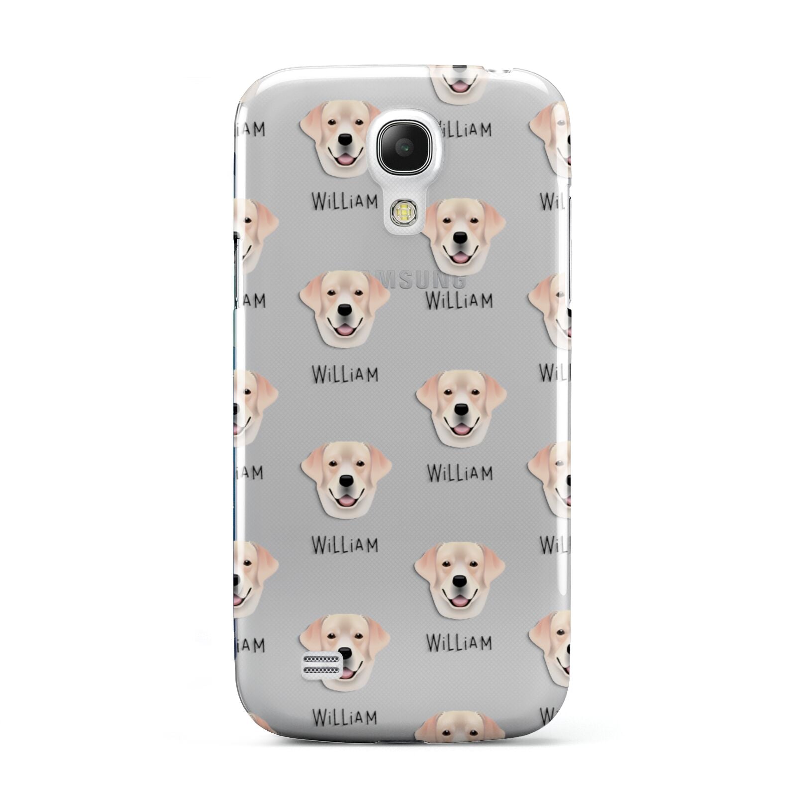 Labrador Retriever Icon with Name Samsung Galaxy S4 Mini Case