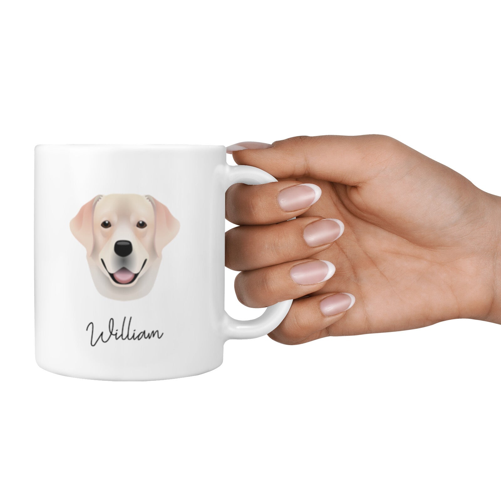 Labrador Retriever Personalised 10oz Mug Alternative Image 4