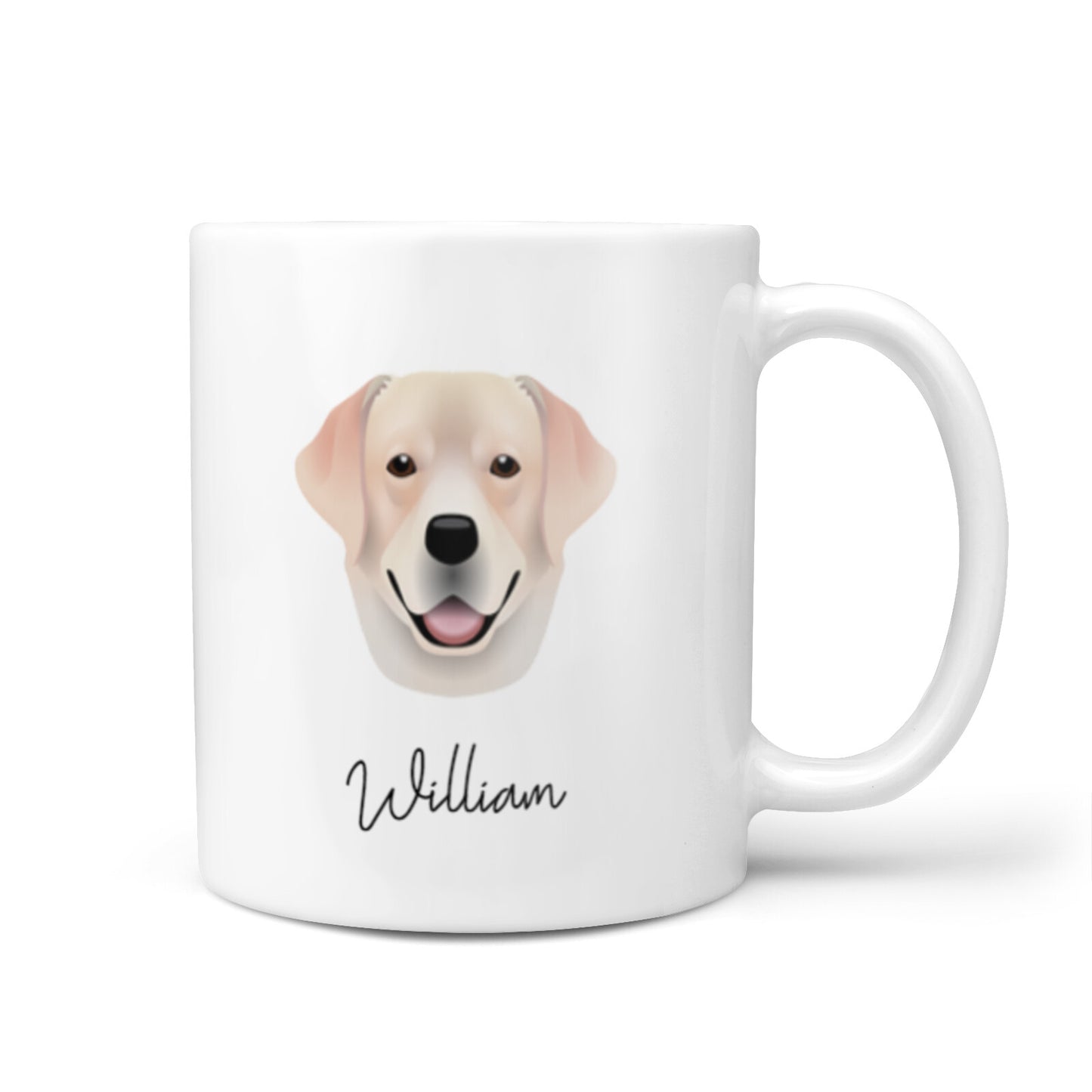Labrador Retriever Personalised 10oz Mug