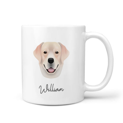 Labrador Retriever Personalised 10oz Mug