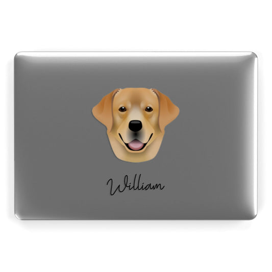Labrador Retriever Personalised Apple MacBook Case