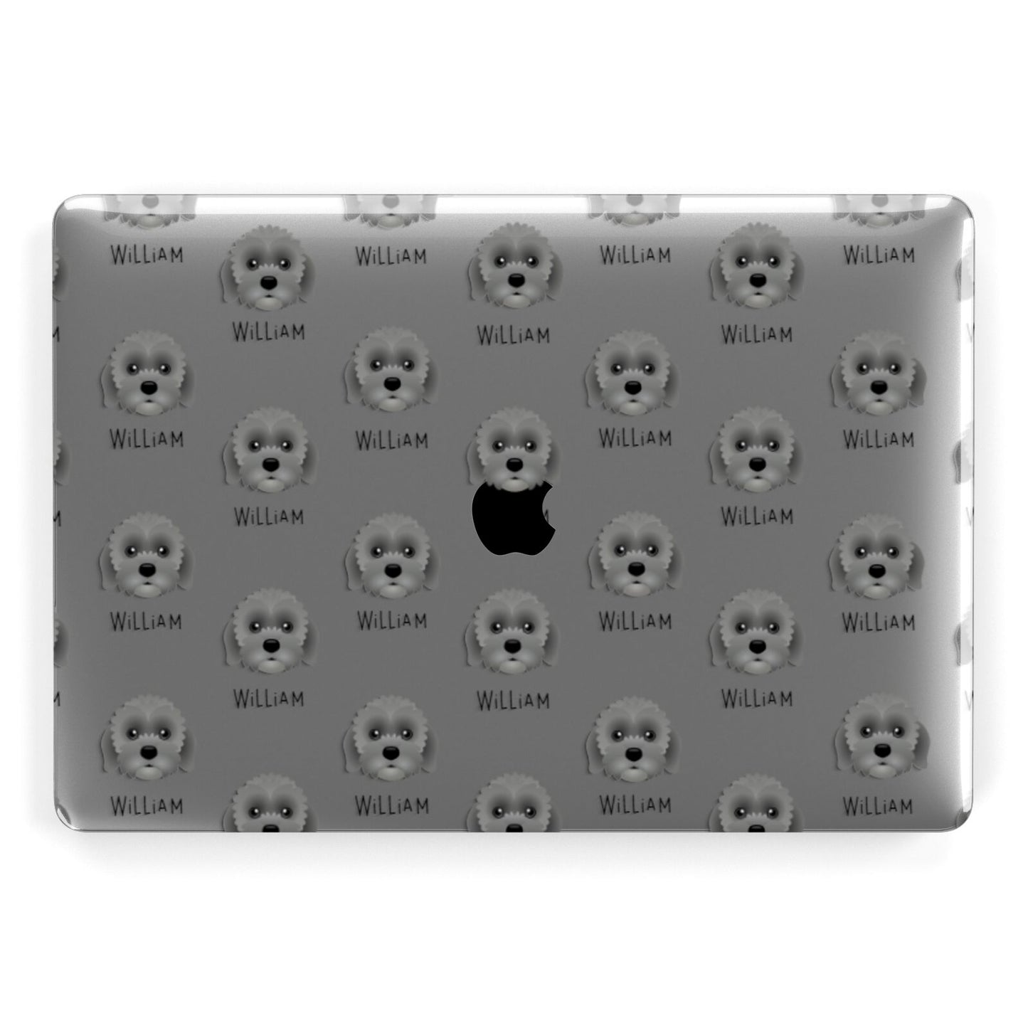 Lachon Icon with Name Apple MacBook Case