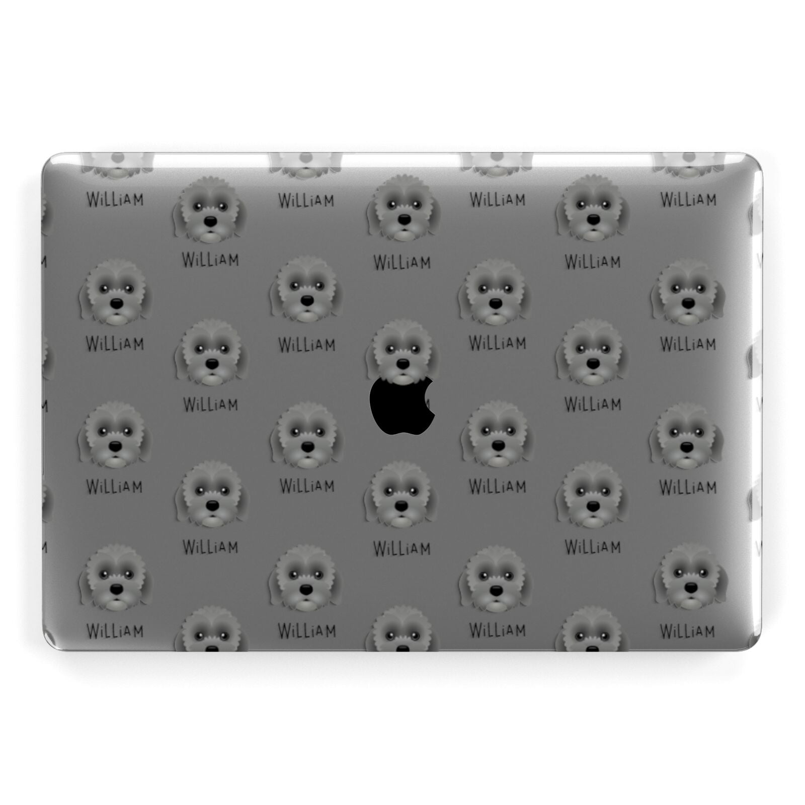 Lachon Icon with Name Apple MacBook Case