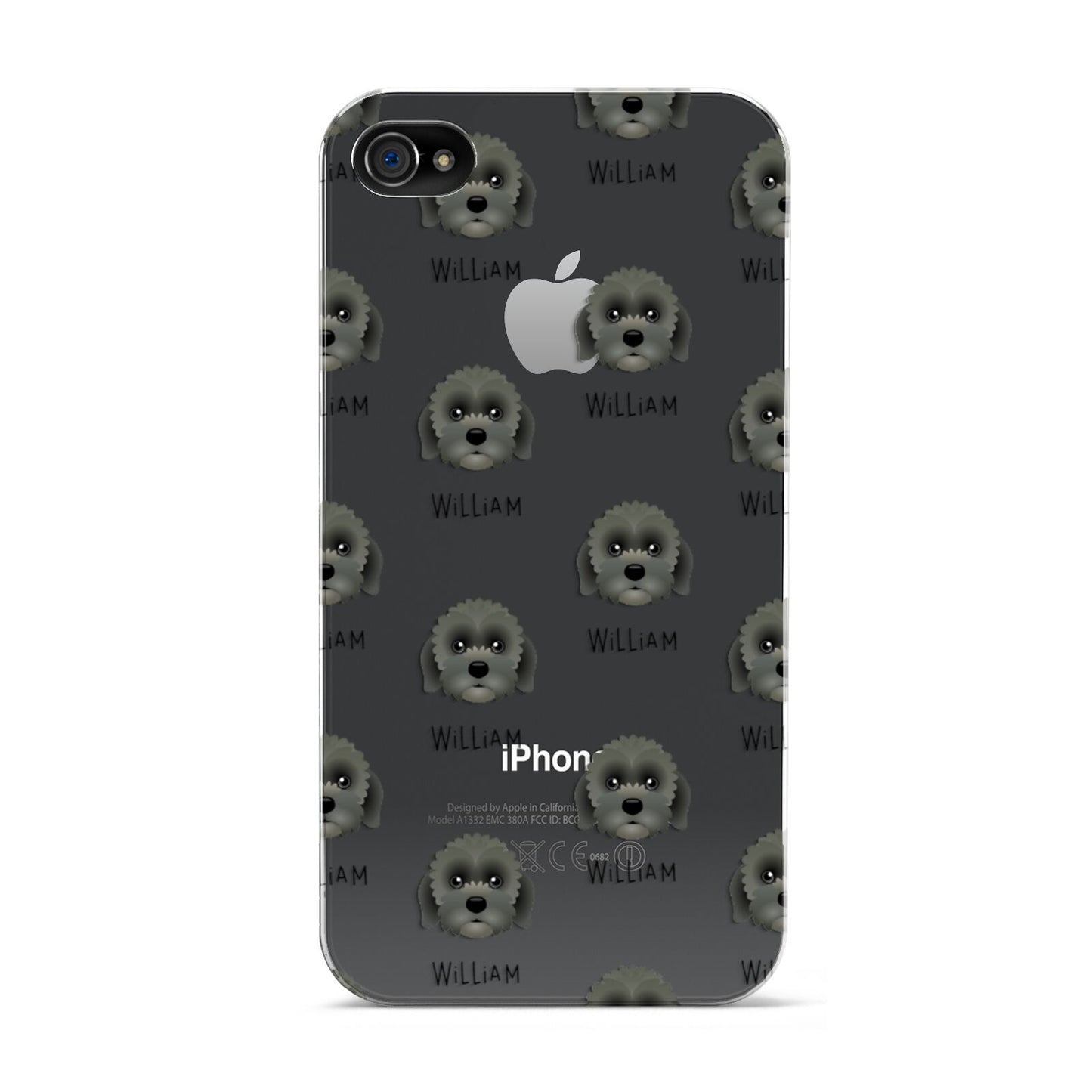 Lachon Icon with Name Apple iPhone 4s Case