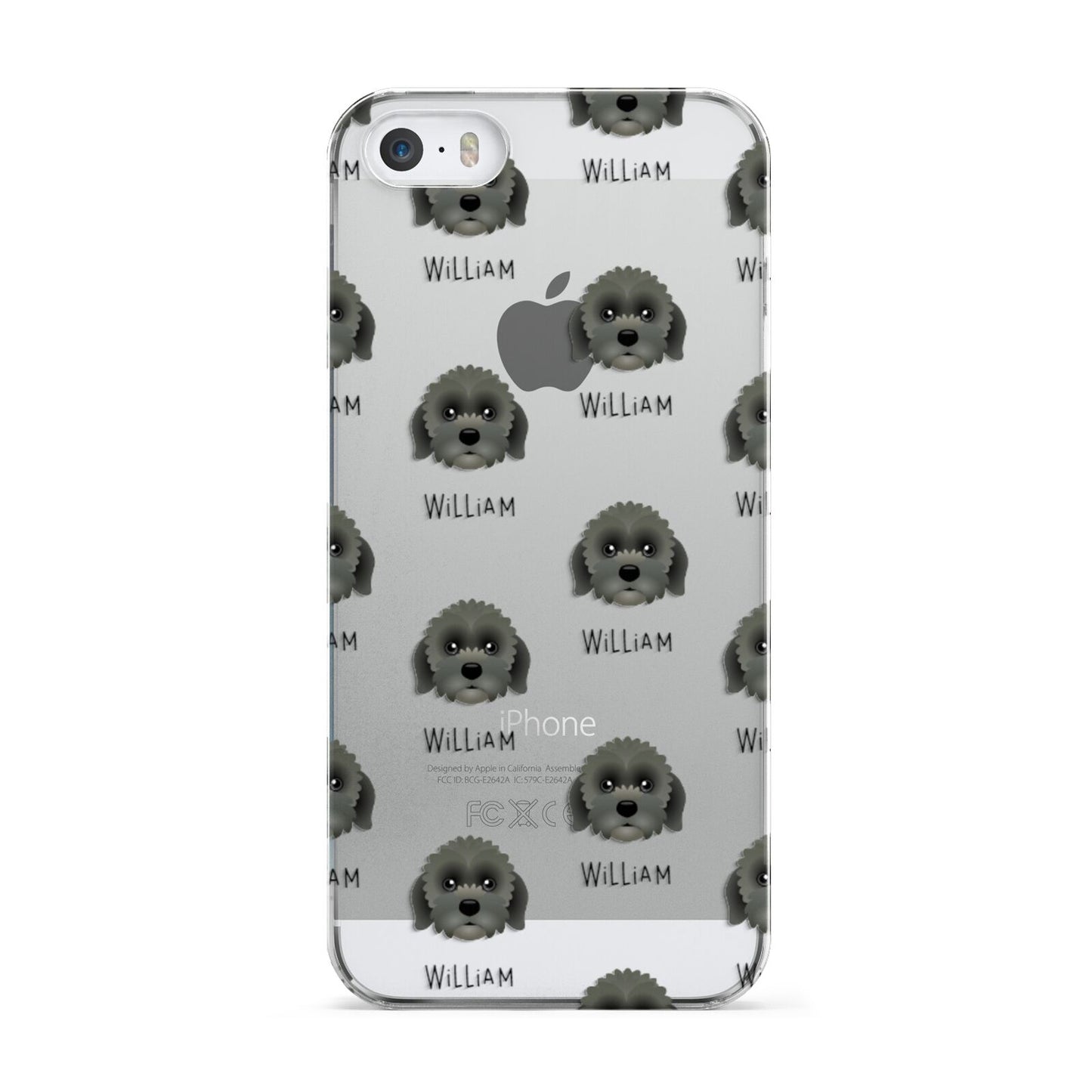 Lachon Icon with Name Apple iPhone 5 Case