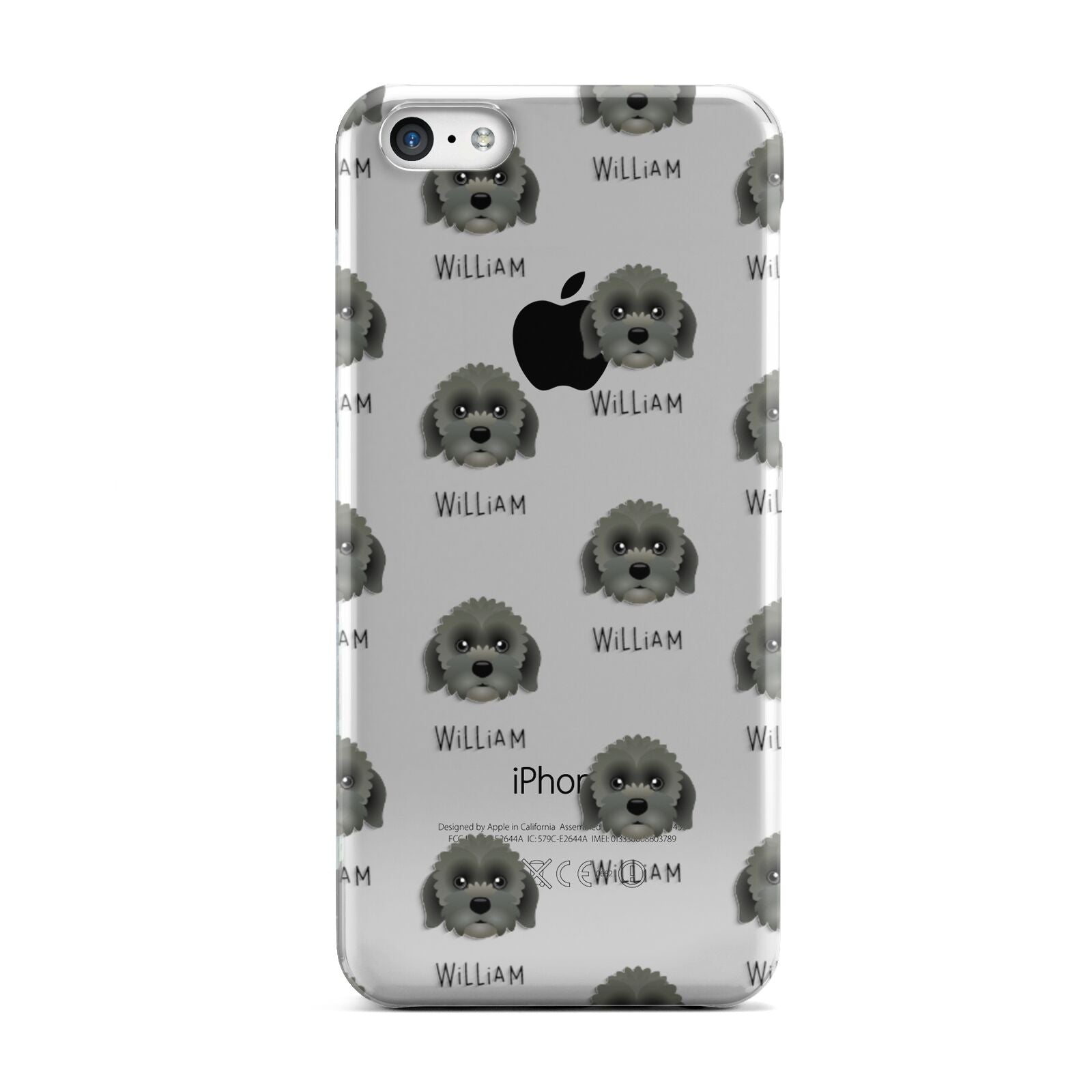 Lachon Icon with Name Apple iPhone 5c Case