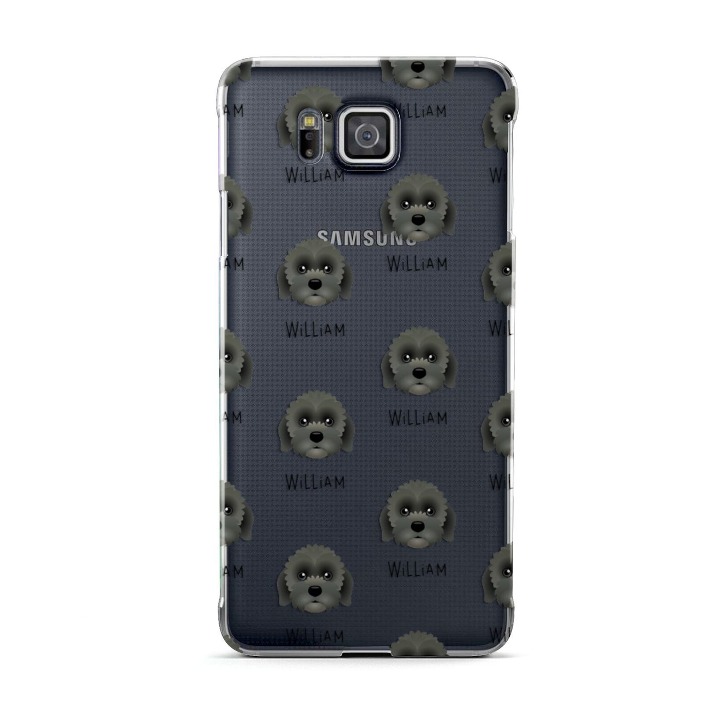 Lachon Icon with Name Samsung Galaxy Alpha Case