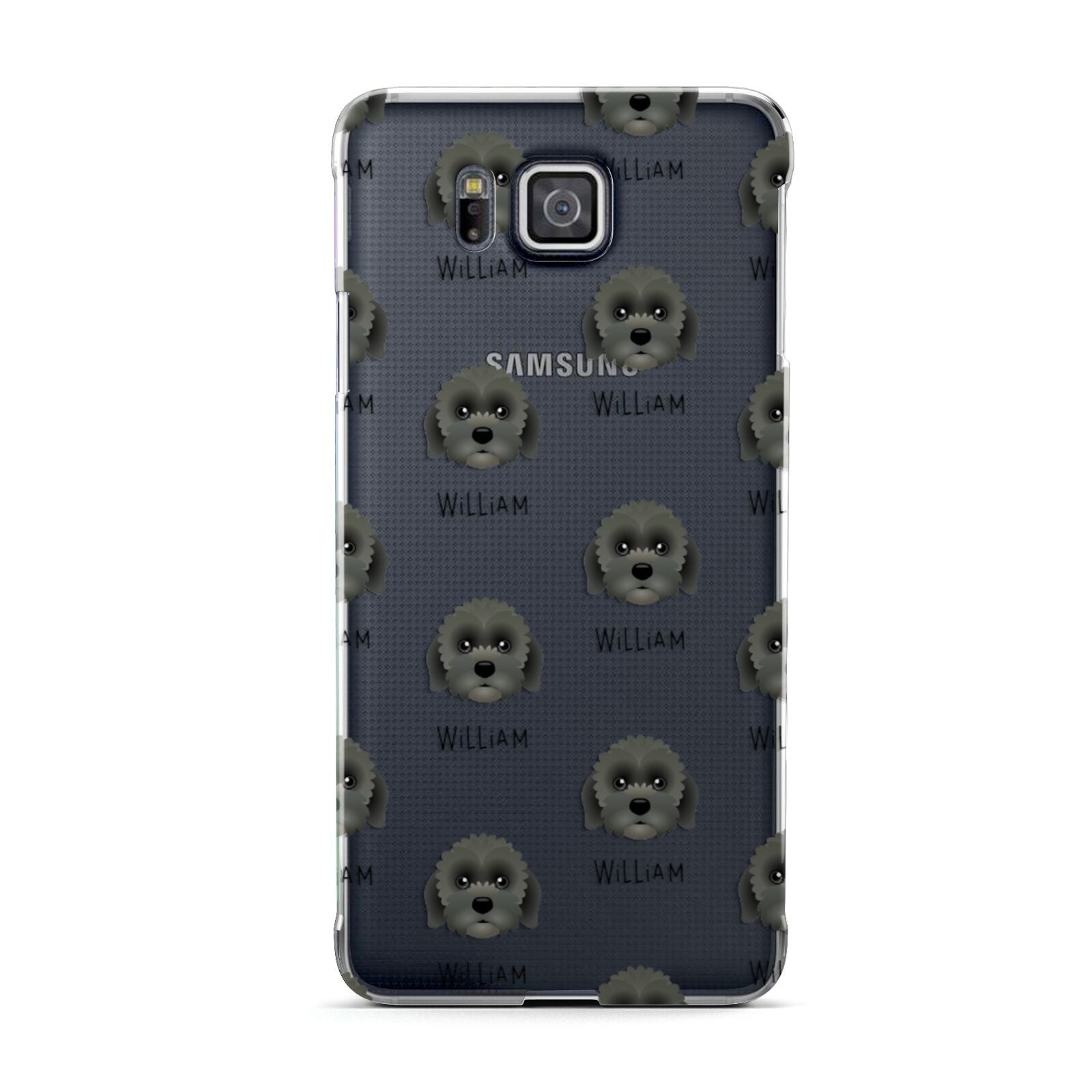 Lachon Icon with Name Samsung Galaxy Alpha Case