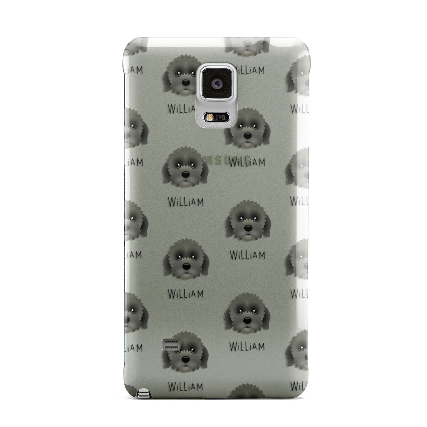 Lachon Icon with Name Samsung Galaxy Note 4 Case