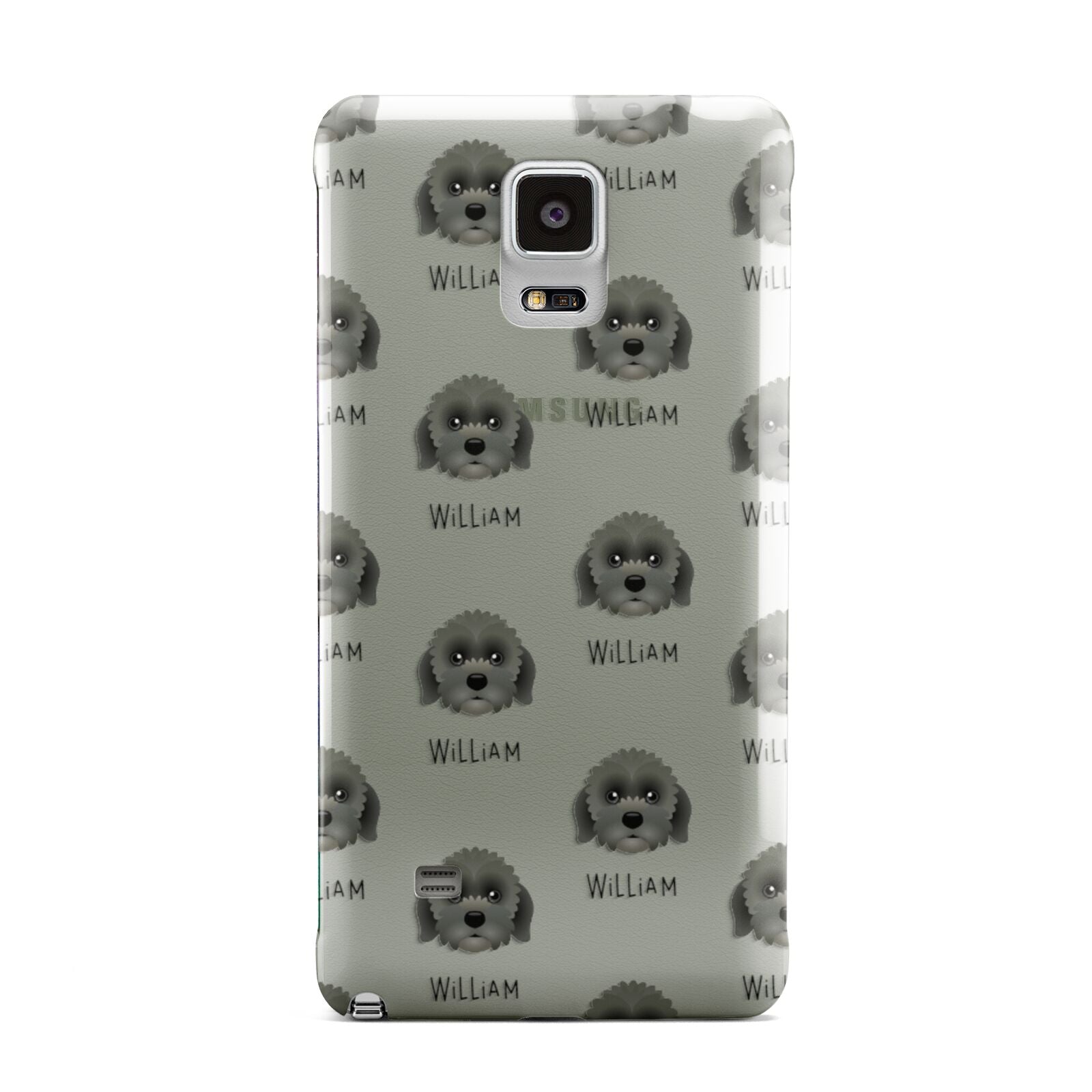 Lachon Icon with Name Samsung Galaxy Note 4 Case