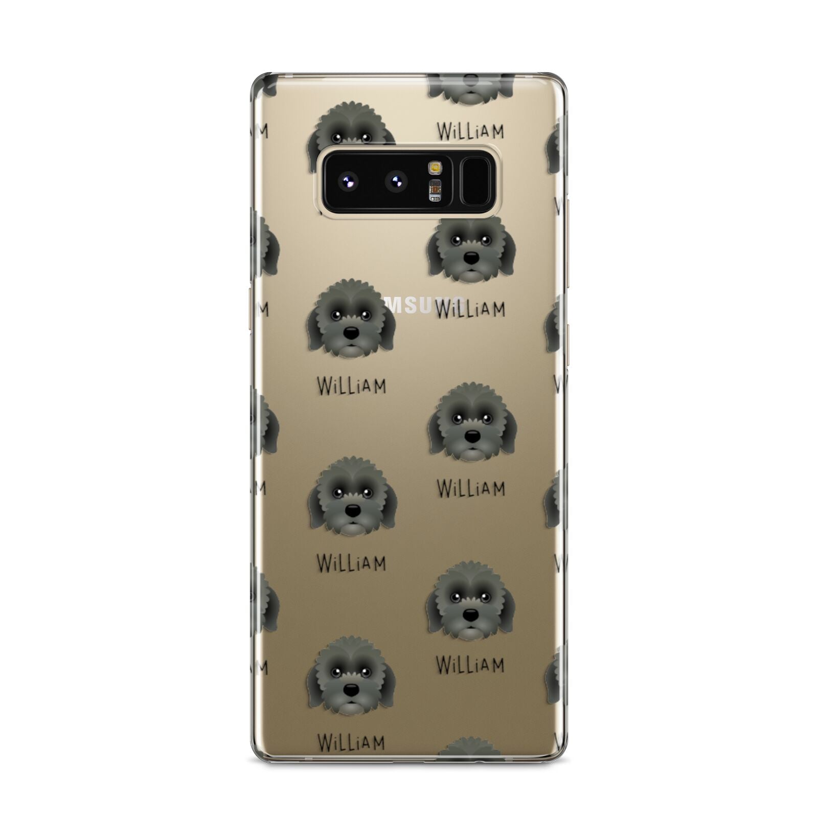 Lachon Icon with Name Samsung Galaxy S8 Case